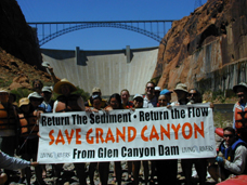 Sediment-al Journey, below Glen Canyon Dam

