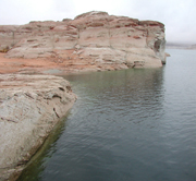 Lower reservoir: uncovering landscape
